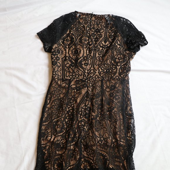 Black Lace Dress - Picture 5 of 5
